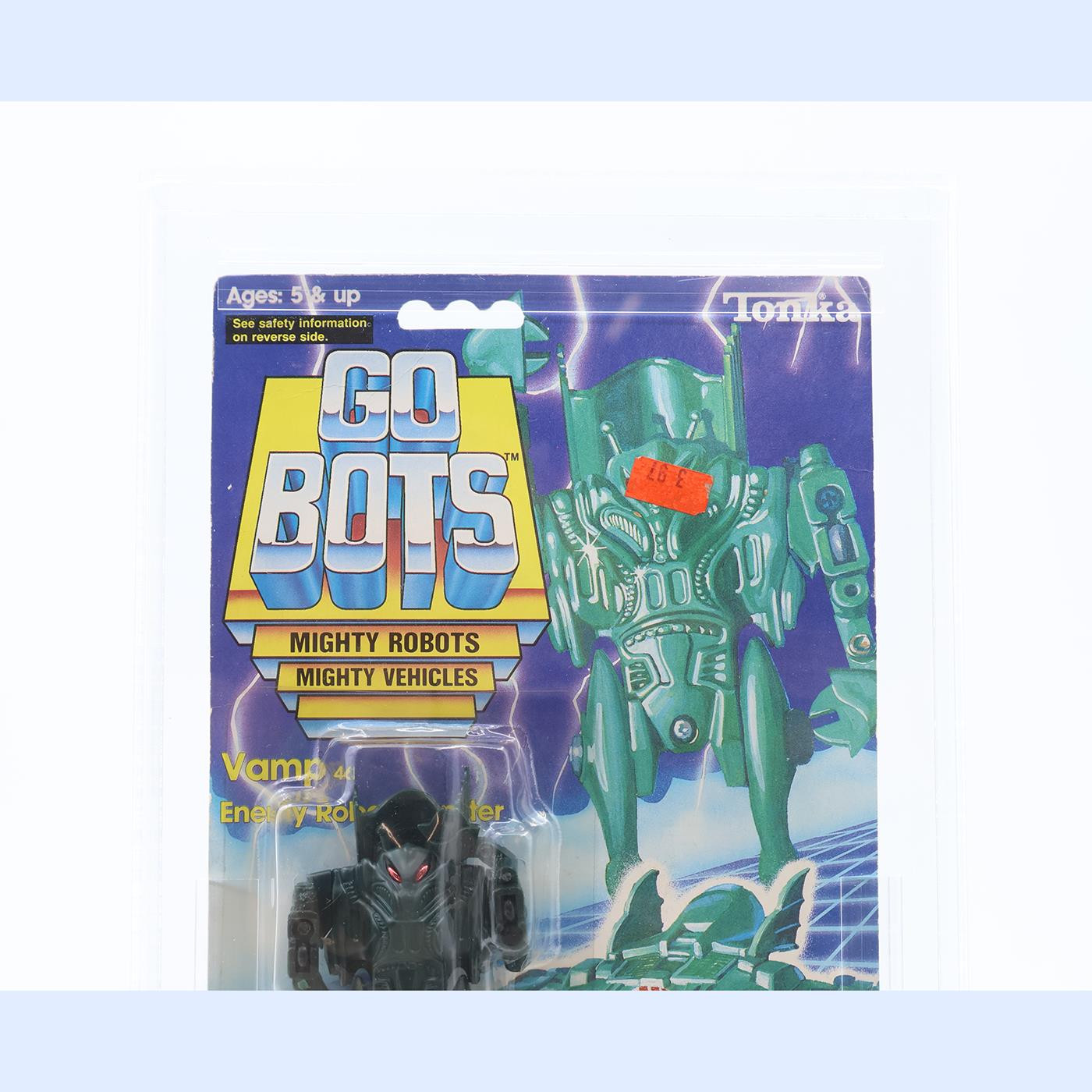 Vamp AFA GRADED 70 75/60/90 Gobots 1985 Tonka Action Figure NEW SEALED