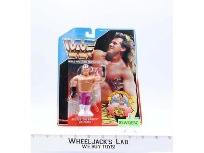 Brutus the Barber Beefcake WWF Wrestling 1990 Hasbro Figure NEW MOSC SEALED