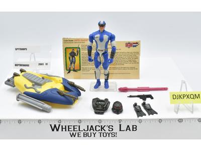 Depth Charge W/ Wave Crusher 100% Complete G.I. Joe Spy Troops 2003 Hasbro