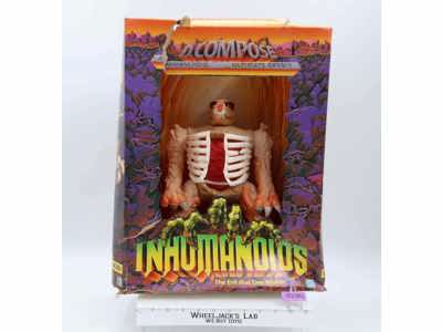 D.Compose 100% Complete W/Box Inhumanoids 1986 Hasbro 14" Action Figure UNBROKEN