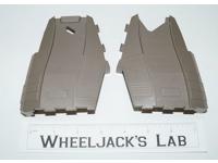 Omega Supreme A + B Track Leg Armor Part 1985 G1 Transformers Vintage Hasbro