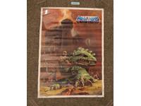 He-Man Masters of the Universe MOTU Dragon Walker 1984 Kellogg’s Poster 24x17