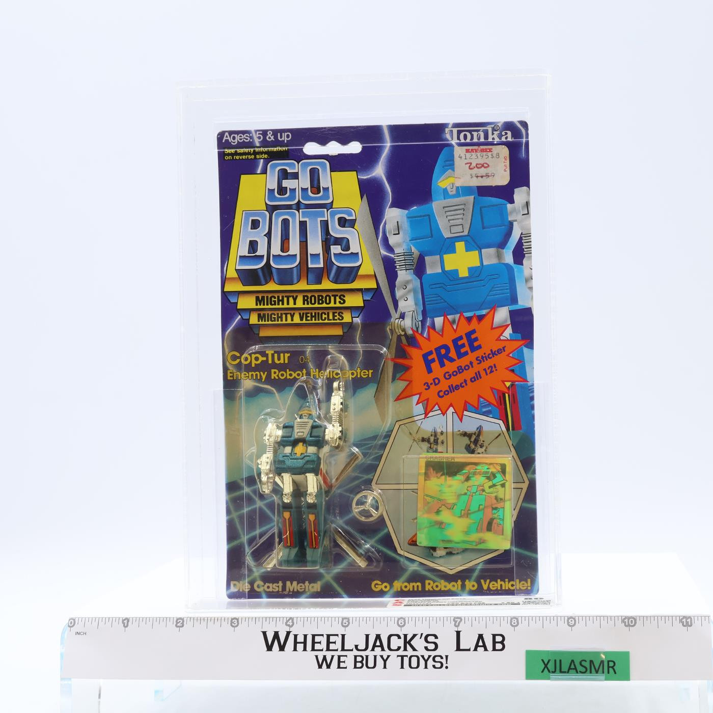 Cop-Tur CAS GRADED 80 80/85/85 Gobots 1985 Tonka Action Figure NEW SEALED