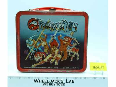 Thundercats Aladdin Industries 1985 Vintage Lunchbox W/Thermos Mug