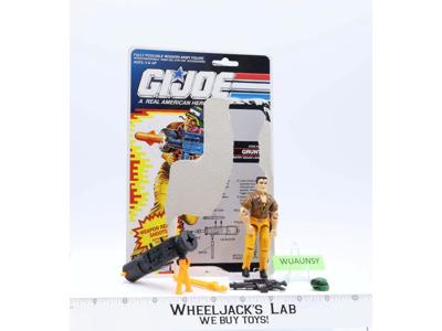 Grunt V3 100% Complete W/ Cardback G.I. Joe 1991 Hasbro Vintage Action Figure