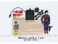 Scrap Iron V1 100% Complete G.I. Joe 1984 Hasbro Vintage Action Figure
