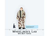 Han Solo Trench Coat 100% Complete Star Wars ROTJ 1983 Vintage Kenner NO REPRO