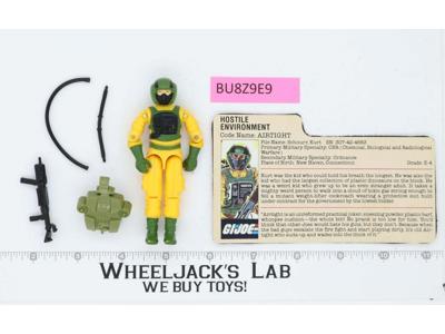 Airtight V1 100% Complete G.I. Joe 1985 Hasbro Vintage Action Figure