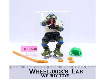 Slap Shot Leo 100% Complete Teenage Mutant Ninja Turtles TMNT 1991 Playmates