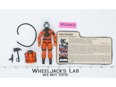 Barbecue V1 100% Complete G.I. Joe 1985 Hasbro Vintage Action Figure