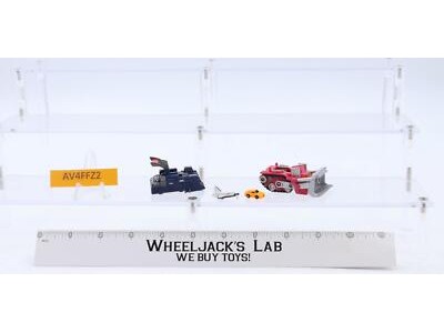 Lot of 4 Micro Machines Highway Warriors 1980's Vintage Galoob + Mini Car Space