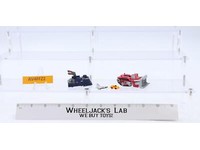 Lot of 4 Micro Machines Highway Warriors 1980's Vintage Galoob + Mini Car Space