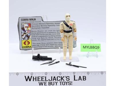 Storm Shadow V1 100% Complete G.I. Joe 1984 Hasbro Vintage Action Figure