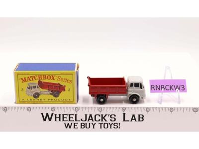 Bedford Tipper Truck 3 Lesney Matchbox Series 1960's Made In England