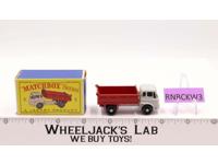 Bedford Tipper Truck 3 Lesney Matchbox Series 1960's Made In England