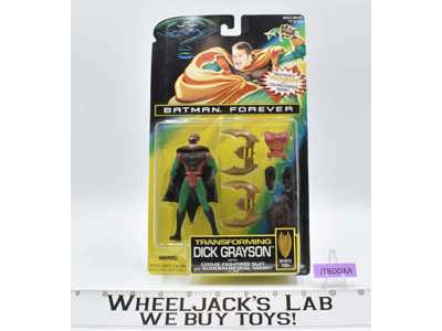 Transforming Dick Grayson MOSC NEW Batman Forever Kenner 1995 Action Figure