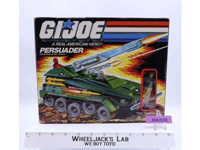 Persuader 100% Complete W/Box GI Joe 1987 Vintage Action Figure Vehicle