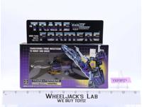 Shrapnel W NICE BOX & FIGURE 100% Complete 1985 Vintage Hasbro G1 Transformers