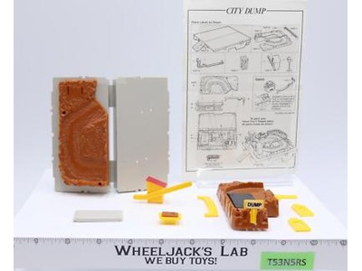 City Dump Travel City Mini Playset 1987 Micro Machines Galoob Instructions