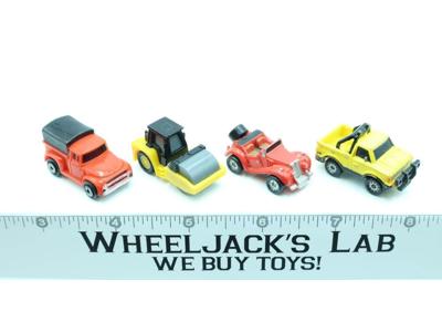 Lot of 4 Cars/Vehicles 1988-89 Vintage Galoob Micro Machines