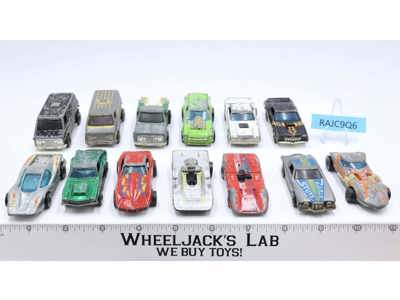 Lot of 13 Vehicles/Trucks/Cars by Hotwheels Vintage 1980's Toy Cars