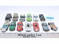 Lot of 13 Vehicles/Trucks/Cars by Hotwheels Vintage 1980's Toy Cars