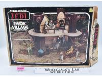 Ewok Village Action Playset 100% Complete W/Box ROTJ Star Wars 1983 Vintage