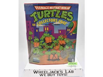 Display Storage Collectors Carry Case W/Trays TMNT Teenage Mutant Ninja Turtle