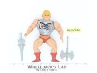 Battle Armor He-Man 100% Complete Masters of the Universe MOTU 1984 Mattel