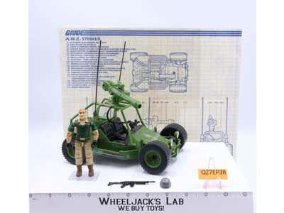 A.W.E. Striker W/Crankcase 100% Complete G.I. Joe 1985 Hasbro Vintage Vehicle
