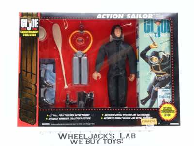 GI Joe Commemorative Collection Action Sailor Navy Frogman MIB 1994 Hasbro