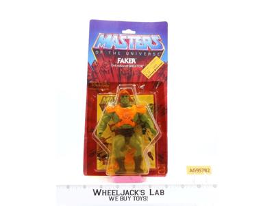 Faker He-Man Masters of the Universe MOTU 1984 Mattel NEW MOSC SEALED