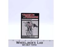 Grimlock Instruction Manual Booklet 1985 Hasbro G1 Transformers