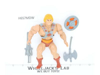 He-Man 100% Complete He-Man Masters of the Universe MOTU Mattel 1982 Vintage