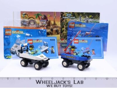 #6333 Race and Chase Value Pack 100% Complete 1998 Lego System