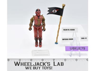 Imperial Guard v1 100% Complete GI Joe Valor vs Venom 2005 Hasbro Action Figure