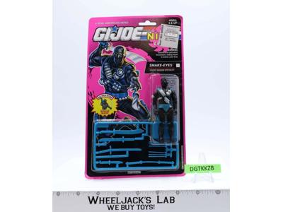 Snake Eyes GI Joe Ninja Force 1992 Hasbro Action Figure NEW MOSC SEALED