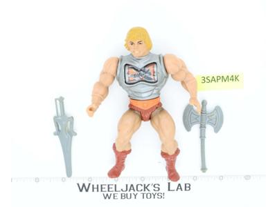 Battle Armor He-Man 100% Complete Masters of the Universe MOTU 1984 Mattel