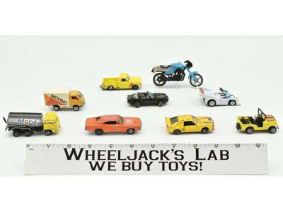 Car Lot of 9  Xylmex Ertl Vintage 1980s Diecast Vehicles