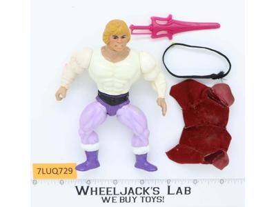 Prince Adam 100% Complete He-Man Masters of the Universe MOTU 1984 Mattel Figure