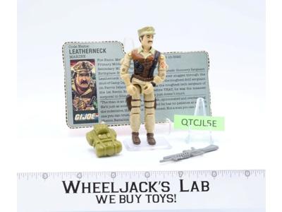 Leatherneck V2 SPECIAL MISSION:BRAZIL 100% Complete G.I. Joe 1986 Hasbro Figure