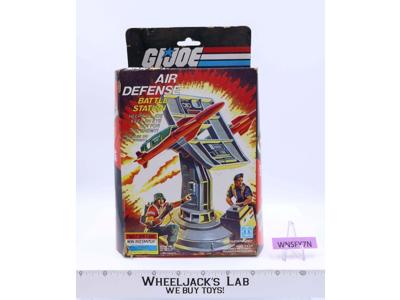 Air Defense Battle Station 100% Complete W/Box GI Joe 1985 Hasbro Action Figure