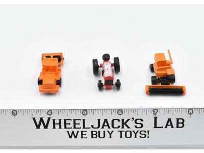 Lot of 3 Tractors 1988-89 Vintage Galoob Micro Machines