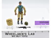 Airborne 100% Complete GI Joe 1986 Plastirama Argentina Action Figure