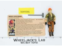 Tollbooth V1 100% Complete G.I. Joe 1985 Hasbro Vintage Action Figure