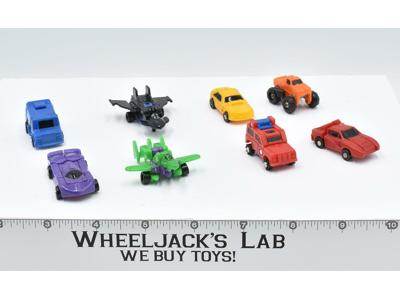 Lot of 8 Cars and Aircraft by Imperial Made in China Converting Mini Robots