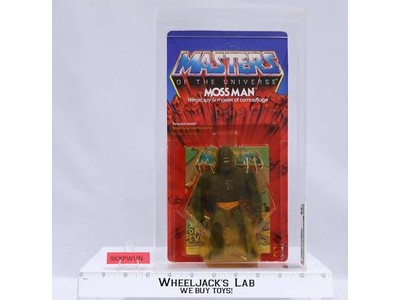 Moss Man CAS GRADED 80+ 80/85/85 He-Man Masters of the Universe MOTU 12-Back