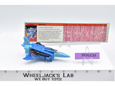 Dogfight 100% Complete WORKS 1988 Vintage Hasbro G1 Transformers Action Figure