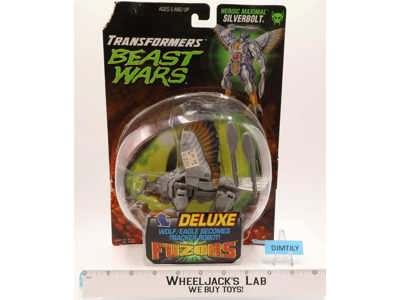 Silverbolt 100% Complete Transformers Beast Wars 1997 Hasbro Action Figure