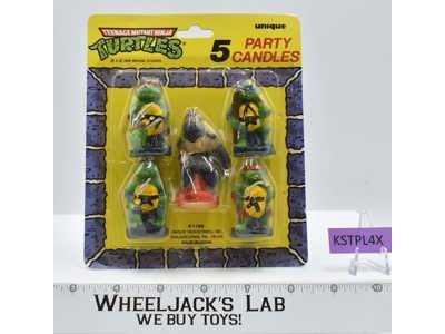 5 Party Candles MOSC TMNT Teenage Mutant Ninja Turtles 1989 Unique Mirage